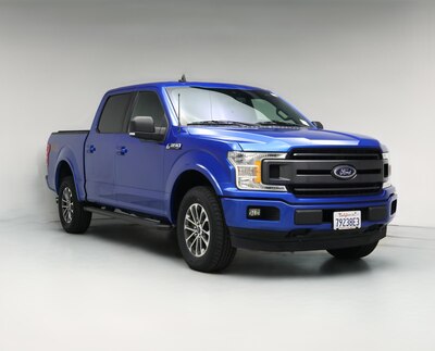Blue 2020 Ford F150 XLT