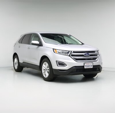 Silver 2015 Ford Edge SEL