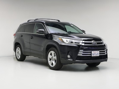 Black 2018 Toyota Highlander Limited