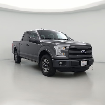 Gray 2015 Ford F150 Lariat