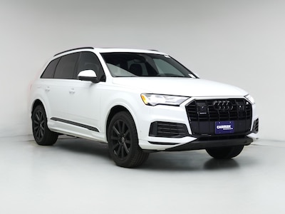 White 2022 Audi Q7 Premium Plus