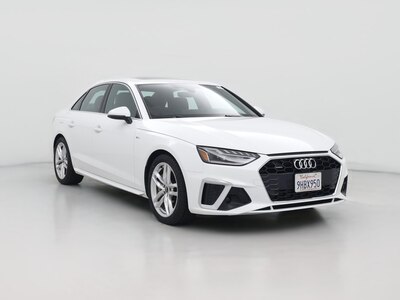 White 2022 Audi A4 S-Line Premium Plus