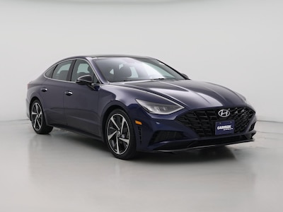 Blue 2022 Hyundai Sonata SEL Plus