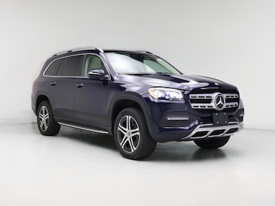 Blue 2021 Mercedes-Benz GLS450