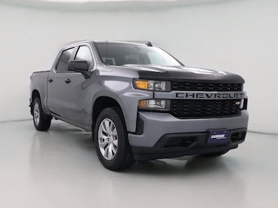 Gray 2021 Chevrolet Silverado 1500 Custom