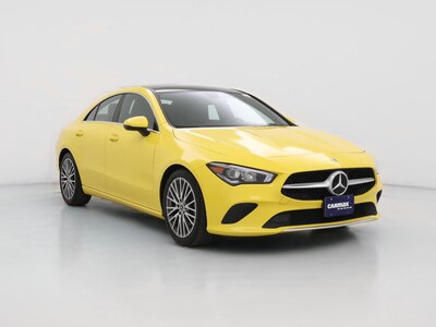 Yellow 2020 Mercedes-Benz CLA250