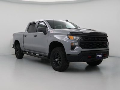Gray 2025 Chevrolet Silverado 1500 Custom Trail Boss