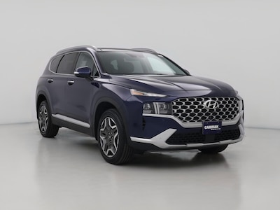 Blue 2021 Hyundai Santa Fe Limited