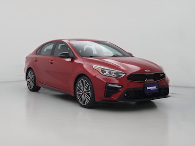 Red 2021 Kia Forte GT