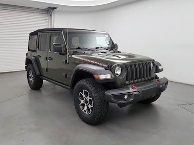 Green 2021 Jeep Wrangler Unlimited Rubicon