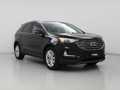 Black 2020 Ford Edge Titanium