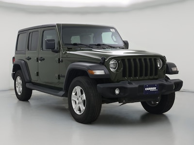 Green 2021 Jeep Wrangler Unlimited Sport S