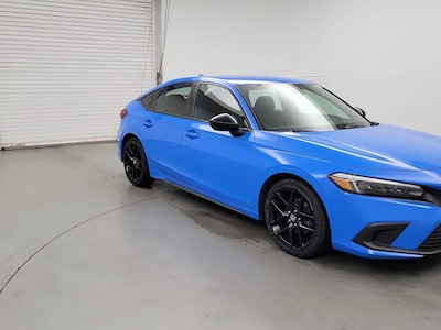 Blue 2022 Honda Civic Sport