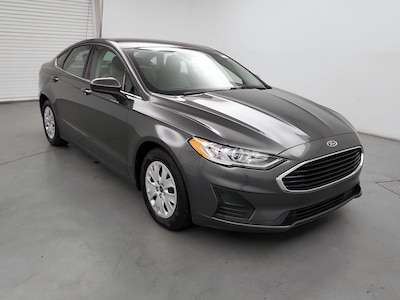 Gray 2020 Ford Fusion S