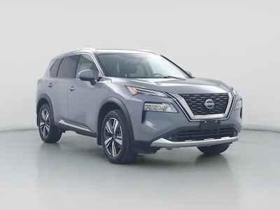 Gray 2022 Nissan Rogue Platinum