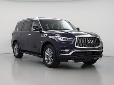 Blue 2019 Infiniti QX80 Luxe