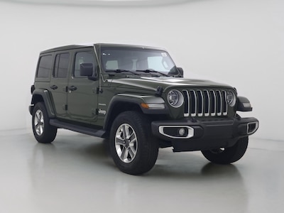 Green 2021 Jeep Wrangler Unlimited Sahara