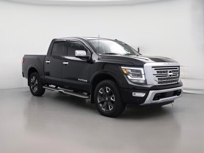 Black 2021 Nissan Titan Platinum Reserve