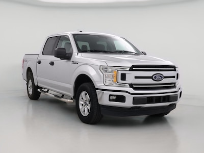 Silver 2018 Ford F150 XLT