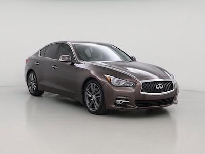 Brown 2015 Infiniti Q50 Premium