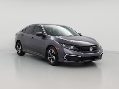 Gray 2019 Honda Civic LX