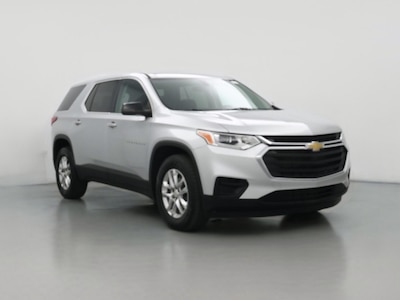 Silver 2021 Chevrolet Traverse LS