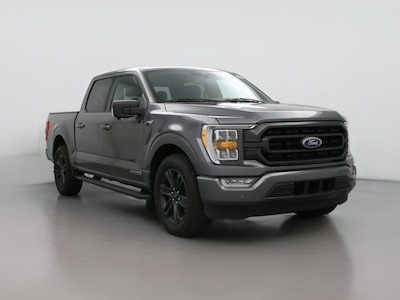 Gray 2021 Ford F150 XLT