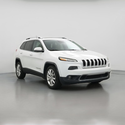 White 2016 Jeep Cherokee Limited