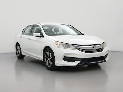 White 2016 Honda Accord LX