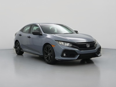 Gray 2018 Honda Civic Sport