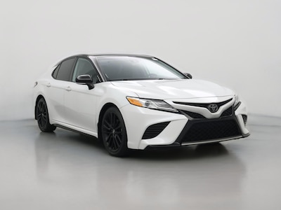 White 2020 Toyota Camry XSE