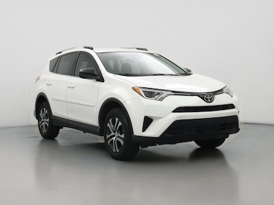 White 2017 Toyota RAV4 LE
