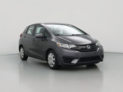 Gray 2017 Honda Fit LX