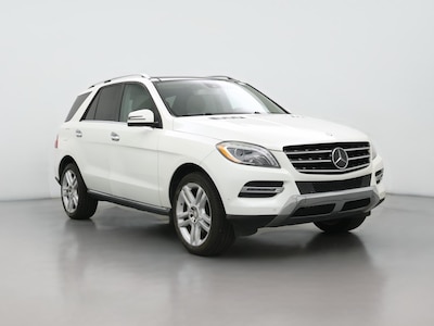 White 2015 Mercedes-Benz ML350