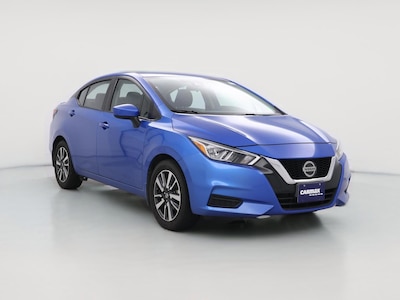 Blue 2022 Nissan Versa SV