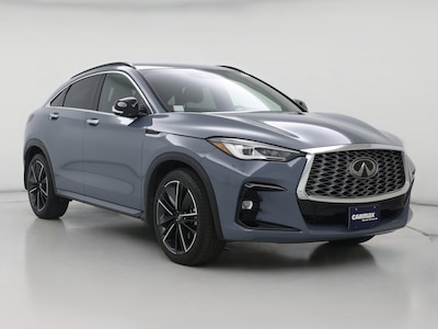 Gray 2023 Infiniti QX55 Luxe