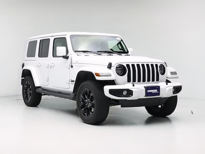 White 2022 Jeep Wrangler Unlimited Sahara High Altitude