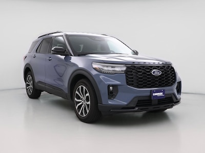Blue 2025 Ford Explorer ST-Line