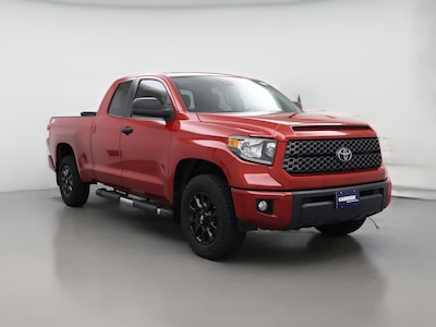 Red 2020 Toyota Tundra SR5