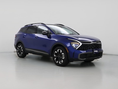 Blue 2024 Kia Sportage X-Line