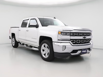 White 2018 Chevrolet Silverado 1500 LTZ