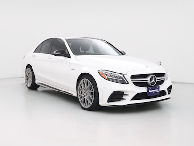 White 2020 Mercedes-Benz C43 AMG