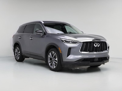 Gray 2024 Infiniti QX60 Luxe