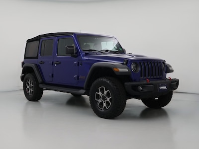 Blue 2019 Jeep Wrangler Unlimited Rubicon