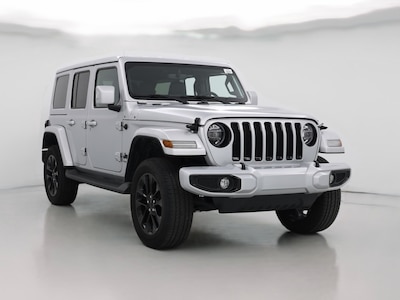 Silver 2022 Jeep Wrangler Unlimited Sahara High Altitude