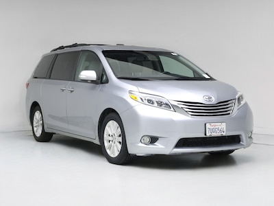 Silver 2015 Toyota Sienna Limited