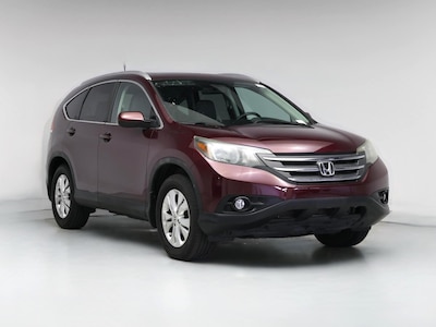 Red 2014 Honda CR-V EX-L