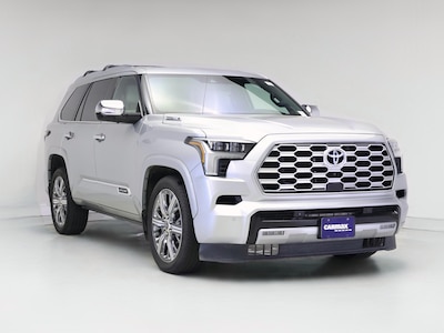 Silver 2023 Toyota Sequoia Capstone