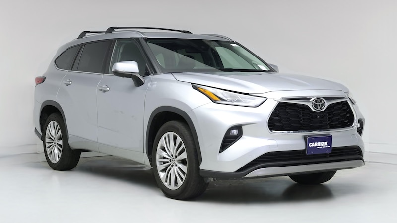 2023 Toyota Highlander Platinum Hero Image