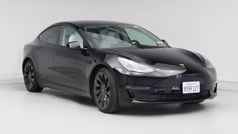 2021 Tesla Model 3 Performance Hero Image